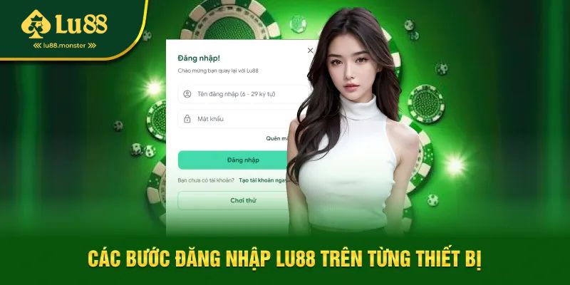 Hướng dẫn chi tiết cách đăng nhập LU88